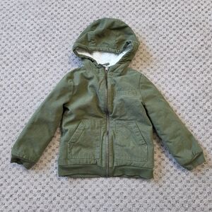 Tommy bahama sherpa lined canvas jacket